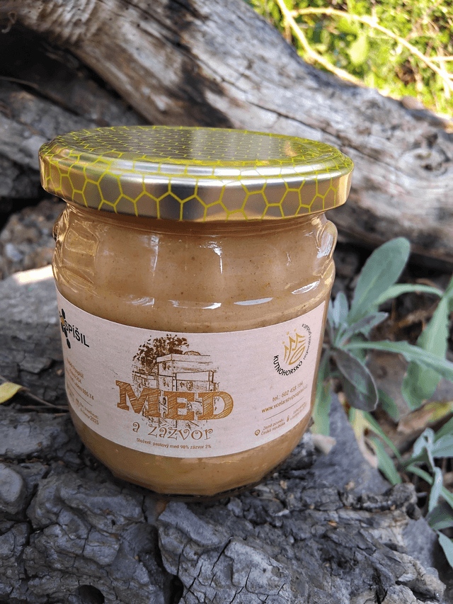 Med a zázvor - pastový med se zázvorem 500g